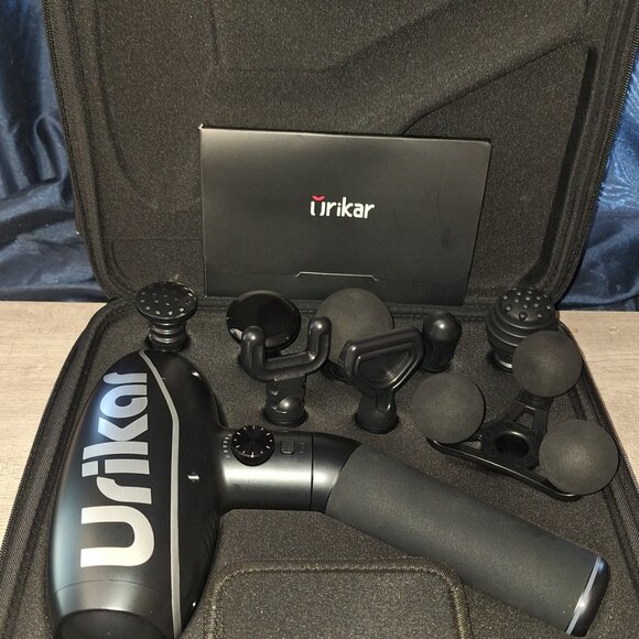 Urikar Pro 2 Heated Massage Gun Deep Tissue, 2021 All New Muscle Black - Picture 4 of 9